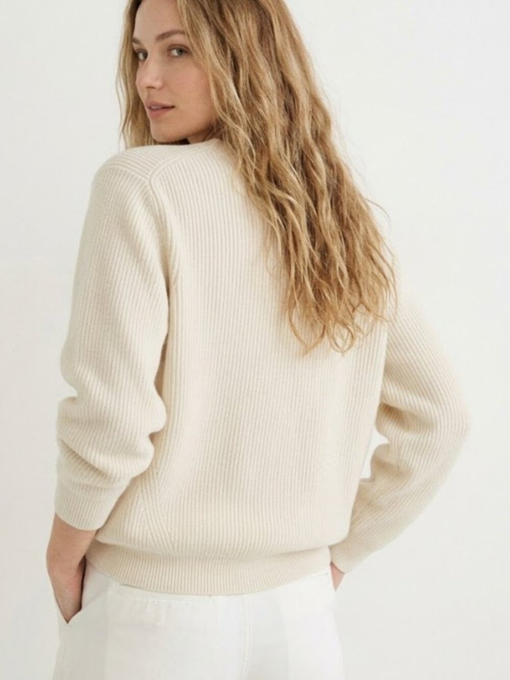 J.Crew Ribbed Stretch Crewneck Sweater - Picture 2 of 12